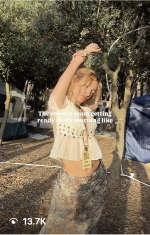 Bloom Festival Instagram content created by OKAYVIRAL in Malta
