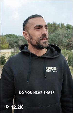 Bloom Festival Instagram content created by OKAYVIRAL in Malta