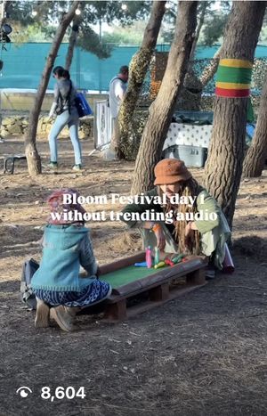 Bloom Festival Instagram content created by OKAYVIRAL in Malta