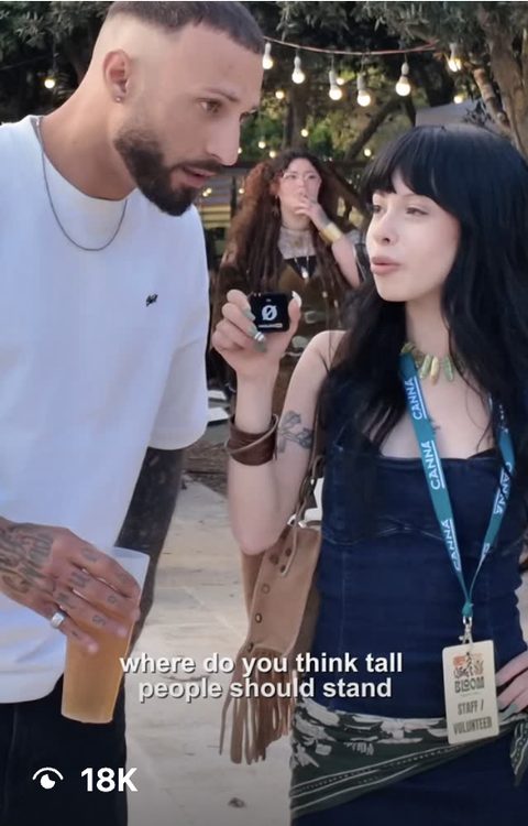 Vox pop reel filmed by OKAYVIRAL at Bloom Festival in Malta