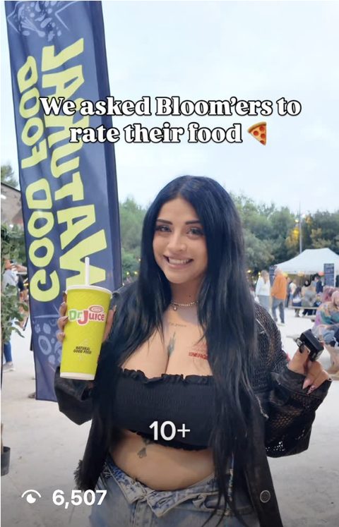 Vox pop reel filmed by OKAYVIRAL at Bloom Festival in Malta